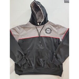 RARE Kyrie Irving Rod Strickland Hoodie Men's L Black Gray KS Custom NBA